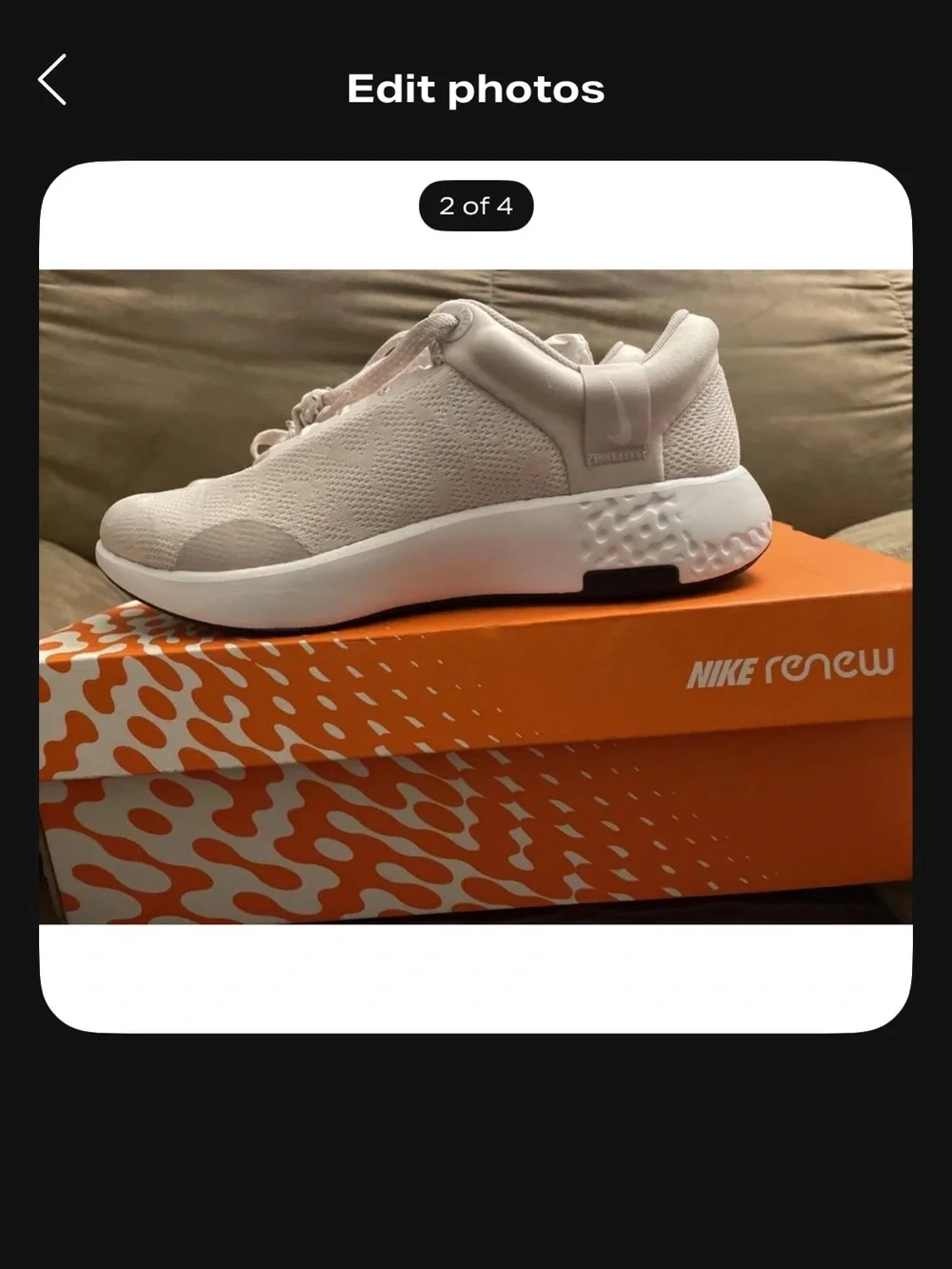 Nike Pale Beige Athletic Sneakers